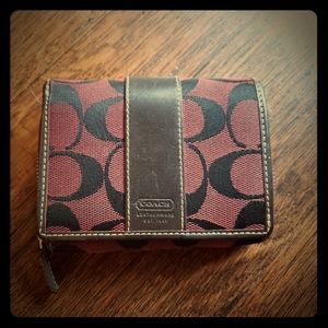VINTAGE Coach signature wallet